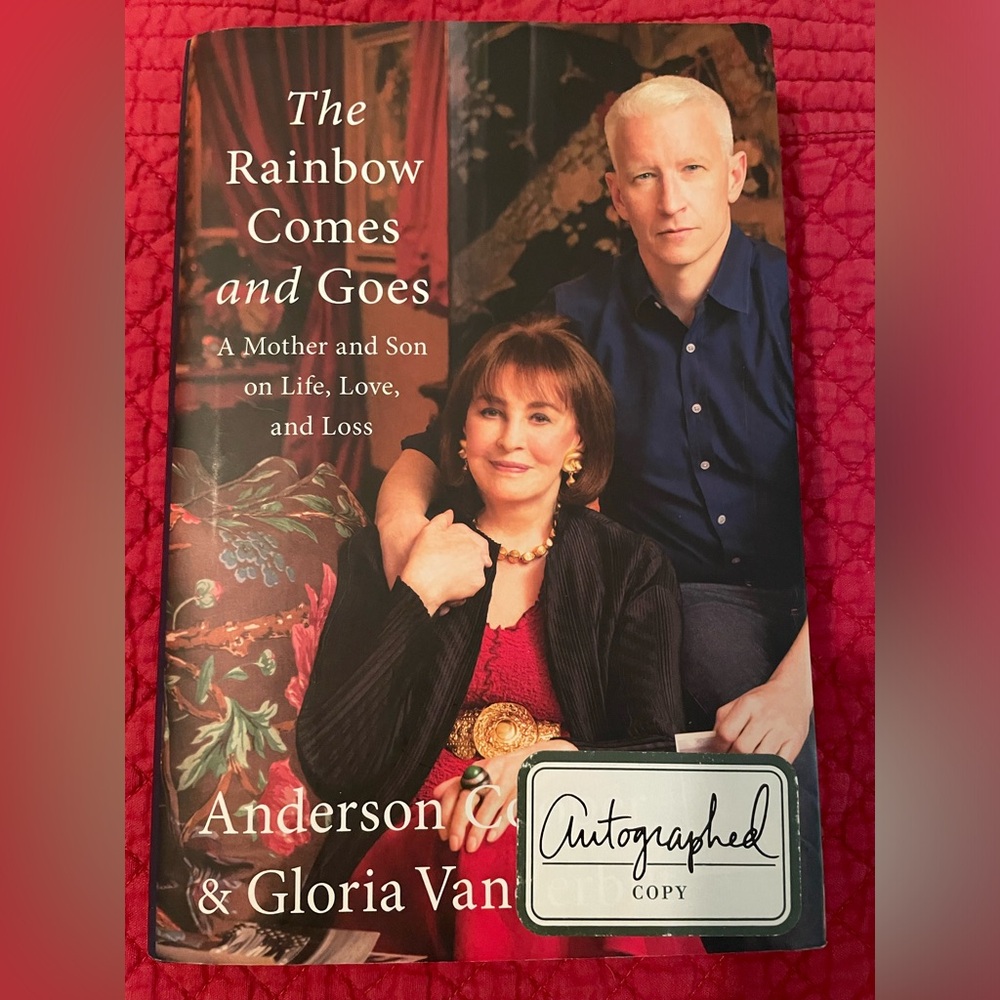 Signed Book - The Rainbow Comes and Goes by A. Cooper and G. Vanderbilt
